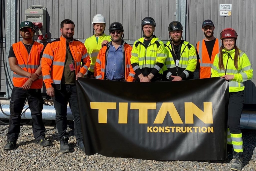 Titan Konstruktion tilldelas ett kontrakt av Equans för en ny industrilokal i Skellefteå
